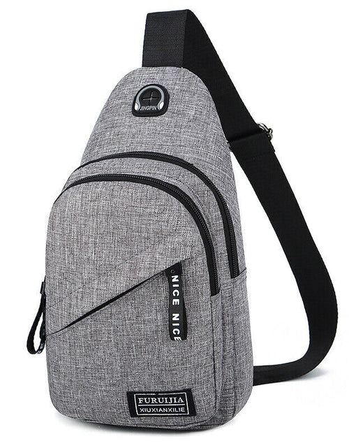 Load image into Gallery viewer, Men Women Sling Bag Chest Fanny Packs Cross Body Travel Sports Shoulder Backpack
