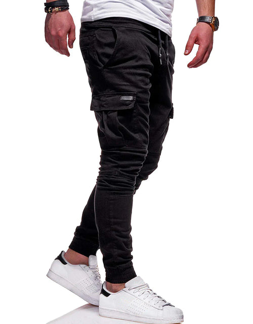 Load image into Gallery viewer, Men&#39;S Casual Joggers Pants Sweatpants Cargo Combat Loose Sport Workout Trousers
