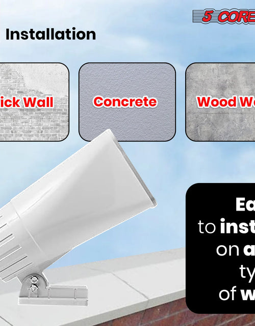 Load image into Gallery viewer, 5Core Indoor Outdoor PA Horn Speaker 8 X 5 Inch Loud PA System 8 Ohm 65W Loud Siren Audio
