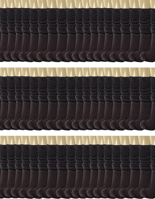 Load image into Gallery viewer, 120 Pairs Extra-Long Heavy Slouch Socks – Women&#39;S Shoe Size 5-10, Cotton Blend, Retro 80S Style
