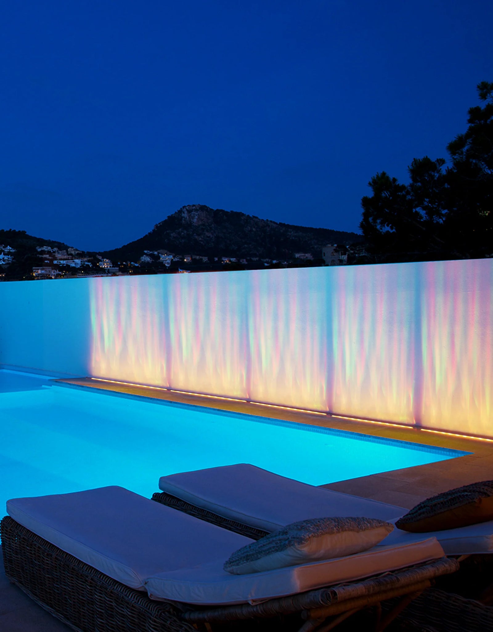 Waterproof Outdoor RGBW Ocean Wave Lights