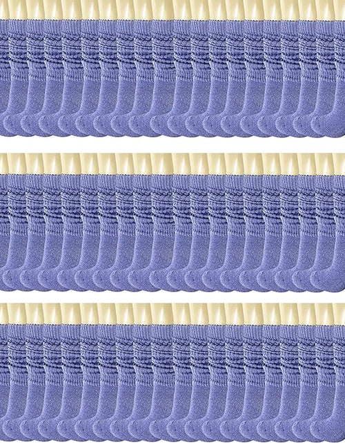 Load image into Gallery viewer, 120 Pairs Extra-Long Heavy Slouch Socks – Women&#39;S Shoe Size 5-10, Cotton Blend, Retro 80S Style
