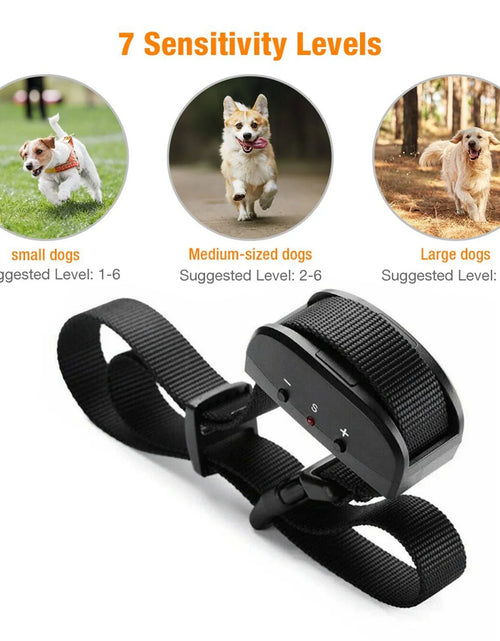 Load image into Gallery viewer, Automatic anti Bark Barking Dog Shock Control Collar Device Large Medium Small
