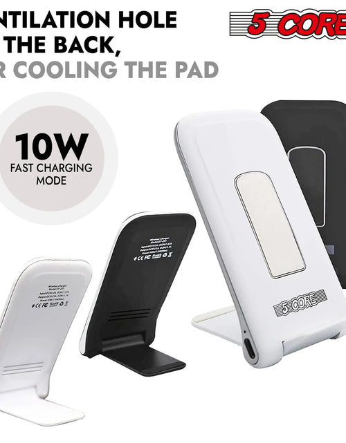 Load image into Gallery viewer, 5 Core Wireless Charger 10W Max Fast Wireless Charging Pad Glass Top Pair Boostcharge Slim USB-C
