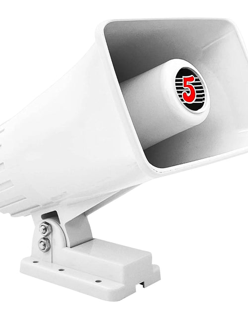 Load image into Gallery viewer, 5Core Indoor Outdoor PA Horn Speaker 6 X 4 Inch Loud PA System 8Ohm 50W Loud Siren
