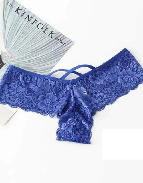 Load image into Gallery viewer, 4 Pack Women Sexy Lace Underwear Lingerie Panties G-String Brief Thong plus Size
