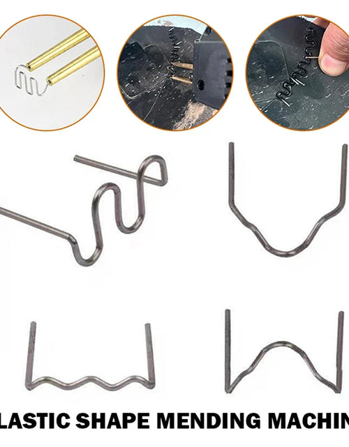Load image into Gallery viewer, Hot Stapler Car Bumper Fender Fairing Welder Gun Plastic Repair Kit +600 Staples
