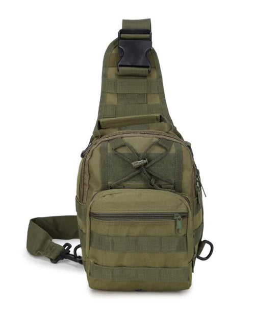Load image into Gallery viewer, Mens Backpack Tactical Sling Shoulder Bag Molle Travel Chest Pack Outdoor Hiking
