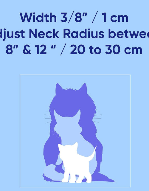 Load image into Gallery viewer, Reflective Cat Collar with Safety Buckle and Removable Bell Cat Collar Kitten Collar Cat Collar
