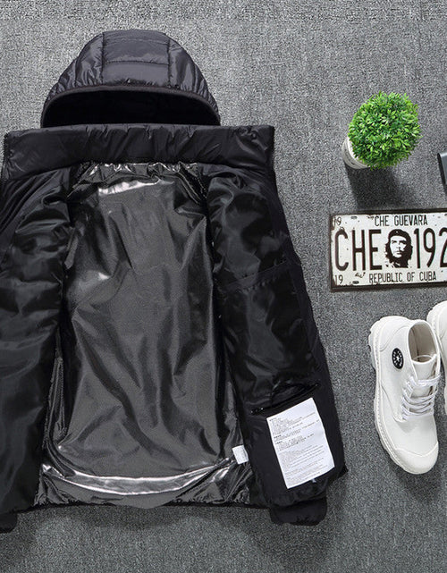 Load image into Gallery viewer, New Heated Jacket Coat USB Electric Jacket Cotton Coat Heater Thermal Clothing Heating Vest Men&#39;S Clothes Winter
