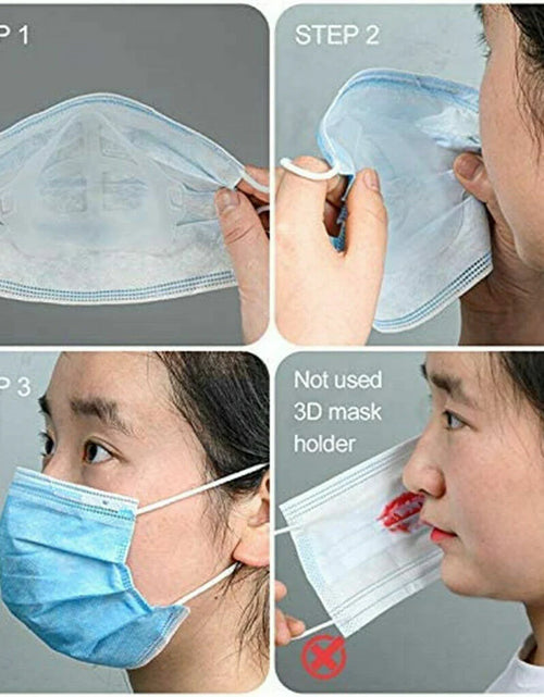 Load image into Gallery viewer, 3D Face Mask Bracket Mouth Separate Inner Stand Holder Breathing Space Frame
