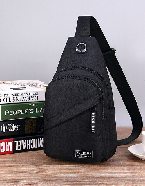 Load image into Gallery viewer, Men Women Sling Bag Chest Fanny Packs Cross Body Travel Sports Shoulder Backpack

